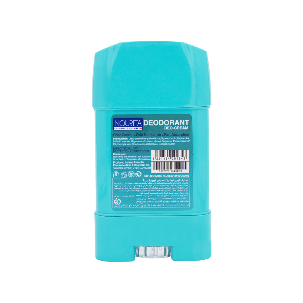 استیک کرمی ضد تعریق نوریتا مدل Express حجم 75میل